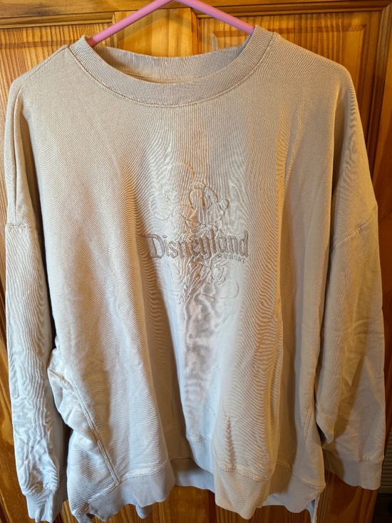 Disney Tops - Tan Monochromatic Disneyland Sweatshirt